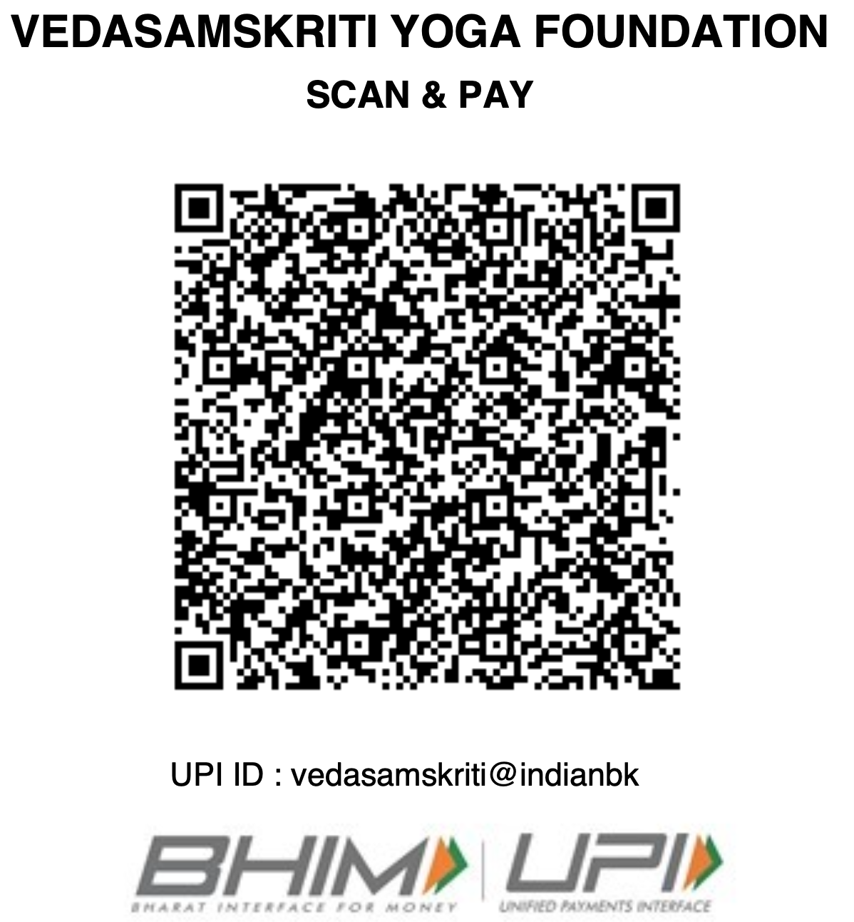 Payment QR Code